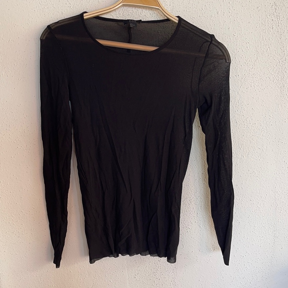 New Cos silk top